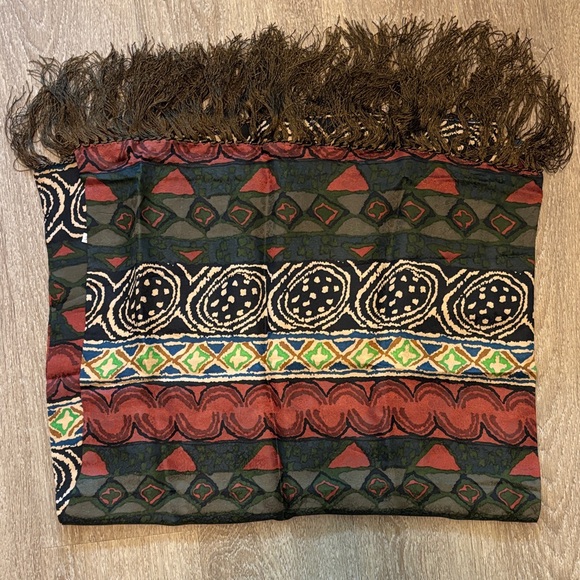 Colorful Patterned Scarves Set - Picture 5 of 7